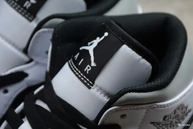 Reps TBK Mid 1 Shadow 554724-073 Jordan White AIR 0614